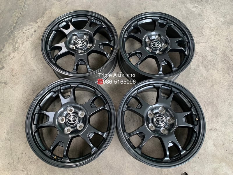 ล้อแม็กป้ายแดง 5รู114 Toyota Revo GR Sport ขอบ 17 สวยกริ๊บ