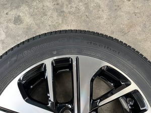 ล้อแม็ก Mitsu Xpander ขอบ 16 ดำหน้าเงา แถมยาง 205-55-16 Yokohama