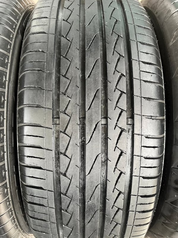 ล้อแม็กแต่ง 4รู100 Valenza ขอบ 15 สีดำหน้าเงา พร้อมยาง 195-55-15 ปี 22