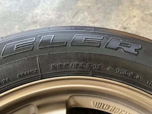 ล้อแม็ก 6รู139 TE37 SUV (งาน Promax) ขอบ 18 พร้อมยาง 265-60-18 Bridgestone ปี 23 ล้อแม็ก 6รู139 TE37 SUV (งาน Promax) ขอบ 18 พร้อมยาง 265-60-18 Bridgestone ปี 23