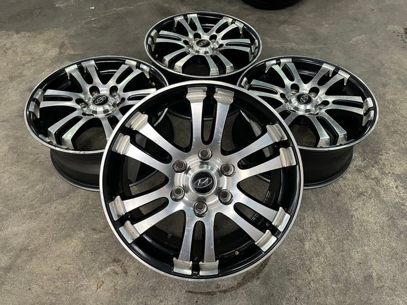 ล้อแม็กตรงรุ่น ฮุนได Hyundai ขอบ 18 ดำหน้าเงา