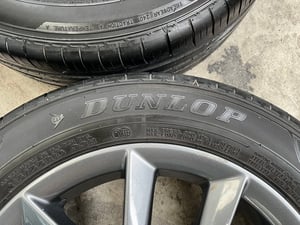 ล้อแม็ก Honda Civic FC ขอบ 16 สีเทากัน พร้อมยาง 215-55-16 Dunlop ปี 21 ล้อแม็ก Honda Civic FC ขอบ 16 สีเทากัน พร้อมยาง 215-55-16 Dunlop ปี 21