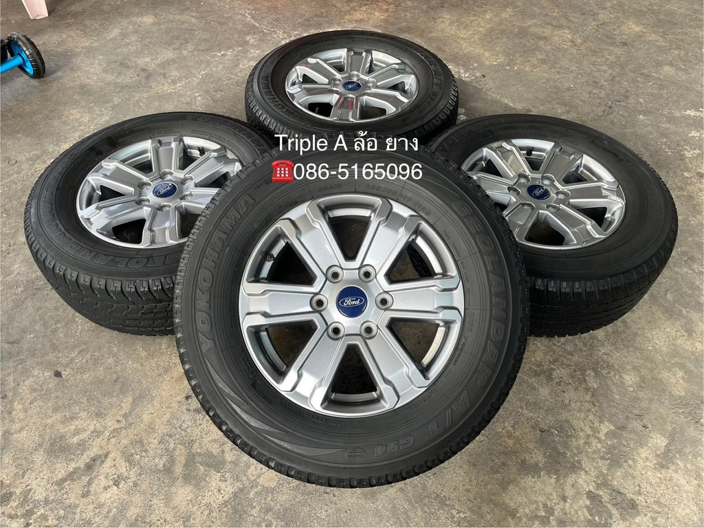 ล้อแม็ก Ford Ranger รุ่นใหม่ล่าสุด ขอบ 17 แถมยาง 265-65-17 Yokohama ปี 20 ล้อแม็ก Ford Ranger รุ่นใหม่ล่าสุด ขอบ 17 แถมยาง 265-65-17 Yokohama ปี 20