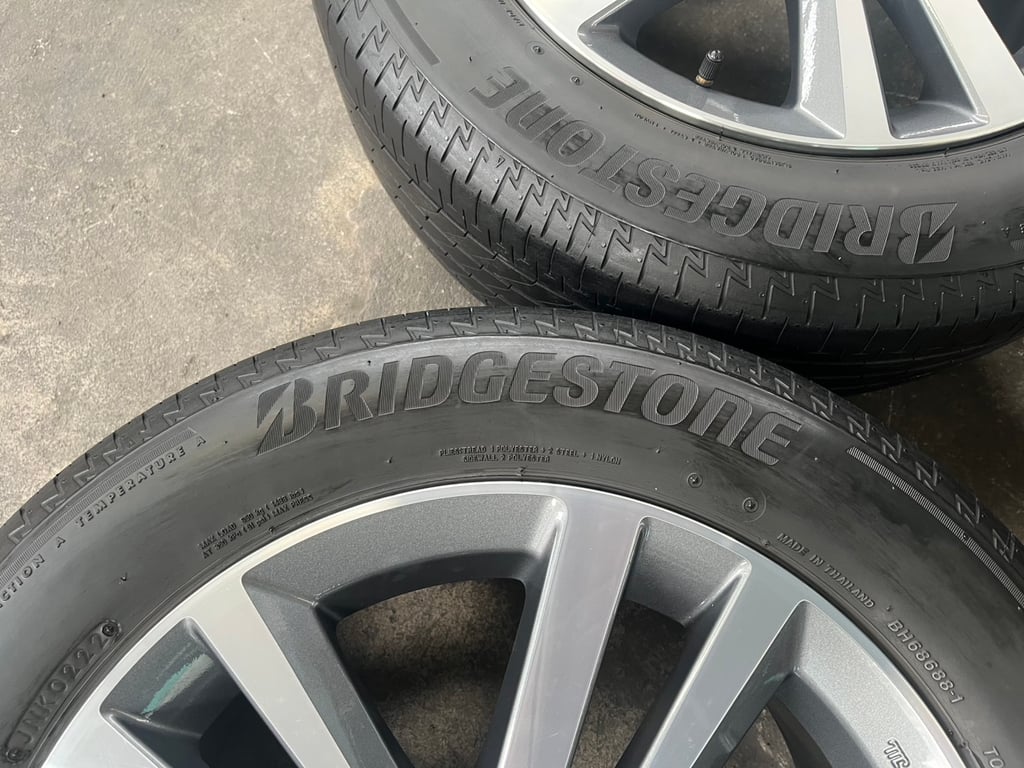 ล้อแม็กป้ายแดง Honda Civic FE รุ่นใหม่ ขอบ 16 พร้อมยาง 215-55-16 Bridgestone ปี 22