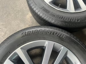 ล้อแม็กป้ายแดง Honda Civic FE รุ่นใหม่ ขอบ 16 พร้อมยาง 215-55-16 Bridgestone ปี 22