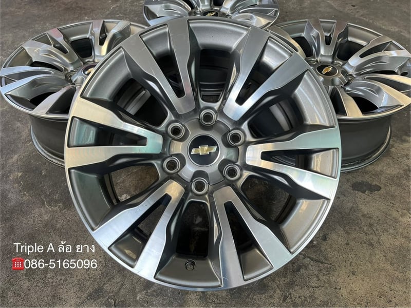 ล้อแม็ก Chevrolet Trailblazer ขอบ 18 เทาหน้าเงา ล้อแม็ก Chevrolet Trailblazer ขอบ 18 เทาหน้าเงา