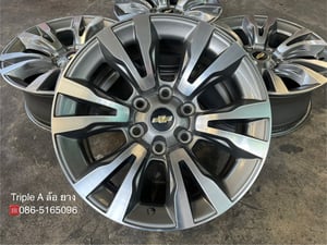 ล้อแม็ก Chevrolet Trailblazer ขอบ 18 เทาหน้าเงา ล้อแม็ก Chevrolet Trailblazer ขอบ 18 เทาหน้าเงา