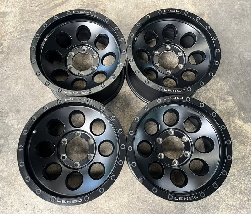 ล้อแม็ก 6รู139 LENSO MAX-1 หยดน้ำ ขอบ 16