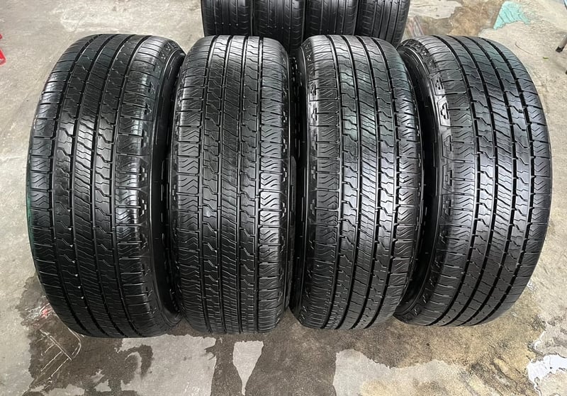 ล้อแม็ก Mitsu Pajero ตัวท็อป ขอบ 18 ดำหน้าเงา พร้อมยาง 255-65-18 Goodyear ปี 23 ล้อแม็ก Mitsu Pajero ตัวท็อป ขอบ 18 ดำหน้าเงา พร้อมยาง 255-65-18 Goodyear ปี 23