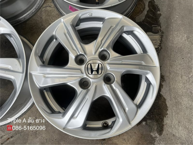 ล้อแม็ก 4รู100 Honda Brio ขอบ 14 สภาพดี