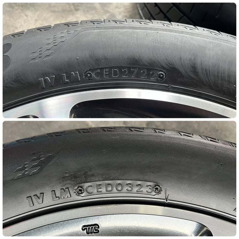 ล้อแม็กพร้อมยาง Honda HRV RS ขอบ 17 ดำหน้าเงา สภาพดี