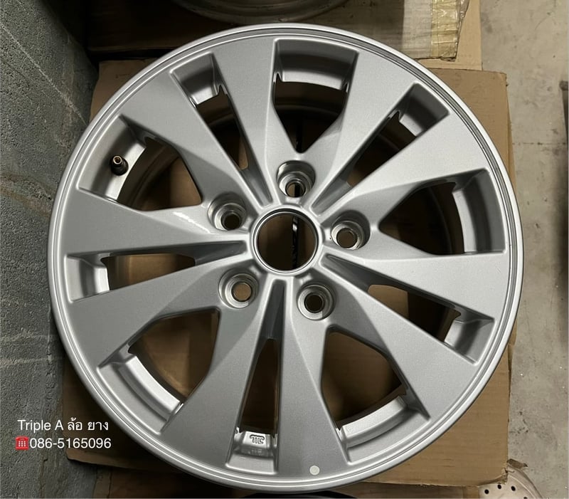 ล้ออะไหล่ 5รู114 Nissan Serena รุ่นใหม่ล่าสุด ขอบ 15 สวยกริ๊บ