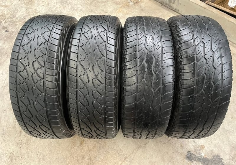 ล้อแม็กพร้อมยาง 6รู139 Mitsu Triton ขอบ 16