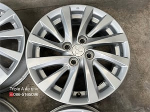 ล้อแม็ก Mitsu Attrage ขอบ 15 สีบอร์น ล้อแม็ก Mitsu Attrage ขอบ 15 สีบอร์น