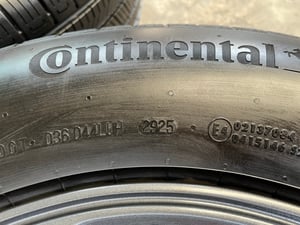 ล้อแม็ก Toyota Fortuner BMC ขอบ 17 สีเทาดำ พร้อมยางป้ายแดง 265-65-17 Continental ปี 25