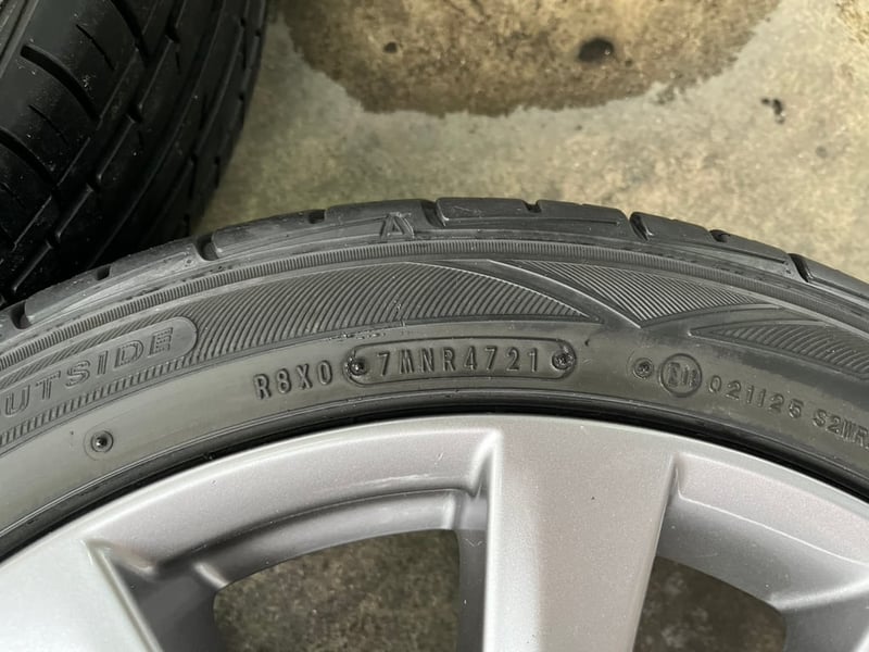 ล้อแม็กพร้อมยาง 5รู114 Mazda 3 Skyactive ขอบ 18