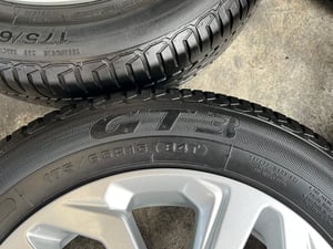 ล้อแม็กแถมยาง 4รู100 Honda Jazz รองท็อป ขอบ 15