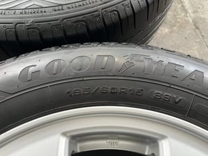 ล้อแม็ก 5รู114 Honda Civic FB ขอบ 15 พร้อมยาง 195-60-15 Goodyear ปลายปี 23