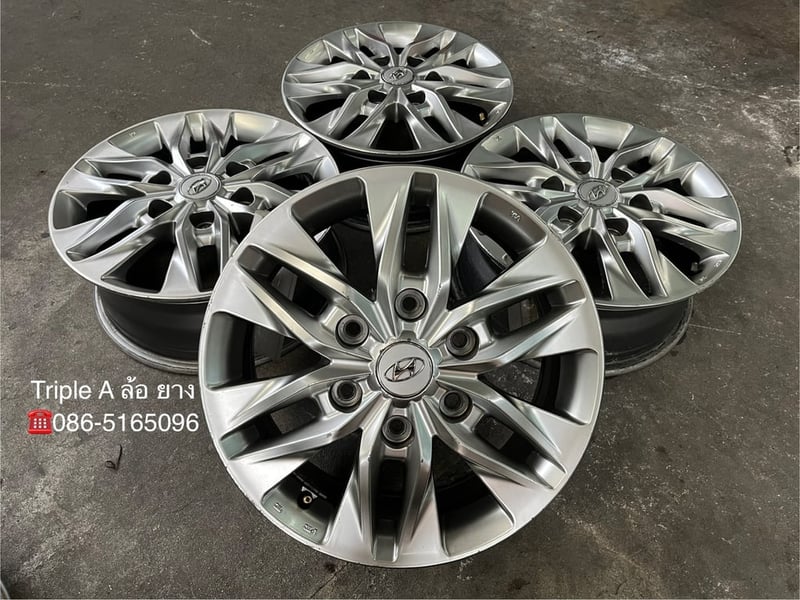 ล้อแม็ก Hyundai H1 ขอบ 16 สีไฮเปอร์