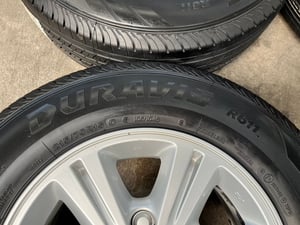 ล้อแม็ก ISUZU D-Max Blue Power ขอบ 15 พร้อมยางใหม่ 215-70-15 Bridgestone ปลายปี 25