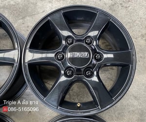 ล้อแม็ก ISUZU Patinum ขอบ 15 สีดำ