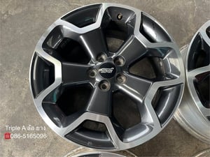 ล้อแม็ก 5รู100 Subaru XV ขอบ 17 ดำหน้าเงา