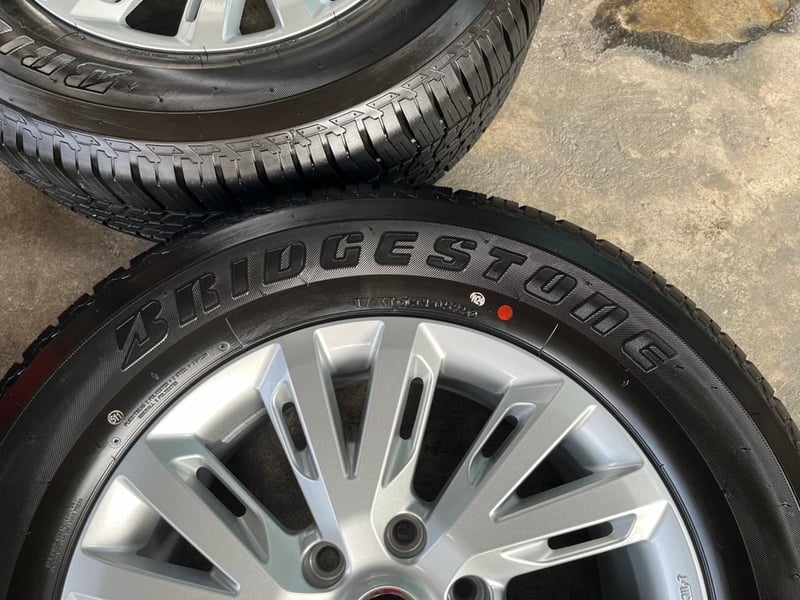 ล้อแม็กป้ายแดง ISUZU D-Max รุ่นใหม่ล่าสุด ขอบ 18 พร้อมยางป้ายแดง 265-60-18 Bridgestone ปี 25