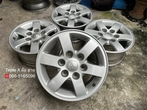 ล้อแม็ก Mitsu Triton ขอบ 16 ใส่กับ Pajero และ Triton 6รู139 ได้เลย ล้อแม็ก Mitsu Triton ขอบ 16 ใส่กับ Pajero และ Triton 6รู139 ได้เลย