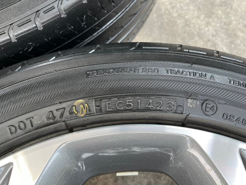 ล้อแม็ก Honda Civic FE RS ขอบ 17 เทาหน้าเงา พร้อมยาง 215-50-17 Yokohama ปี 23