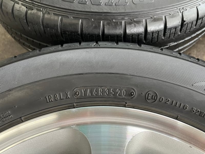 ล้อแม็ก 4รู100 Honda ขอบ 15 แถมยาง 185-65-15 Dunlop ปี 20