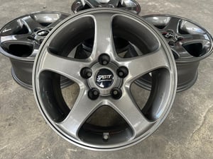 ล้อแม็ก 5รู114 Yachiyoda ขอบ 15 สีเทากัน สวยกริ๊บ