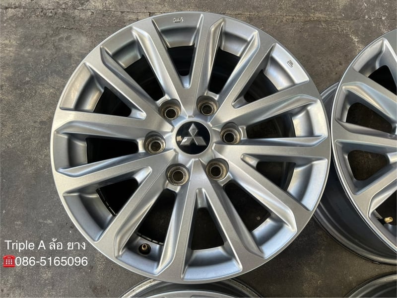 ล้อแม็ก 6รู139 Mitsu Triton Plus ขอบ 17 สภาพสวย