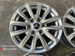 ล้อแม็ก 6รู139 Mitsu Triton Plus ขอบ 17 สภาพสวย