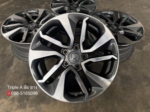 ล้อแม็ก 5รู114 Honda Accord G10 ขอบ 17 เทาหน้าเงา สวยกริ๊บ