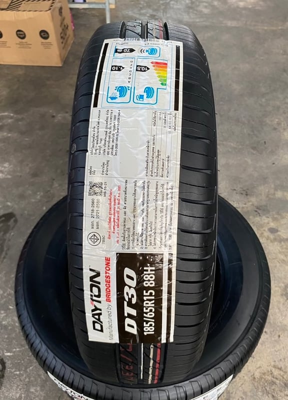 ยางใหม่ 185-65-15 DAYTON By Bridgestone ปี 26 ใหม่กริ๊บ