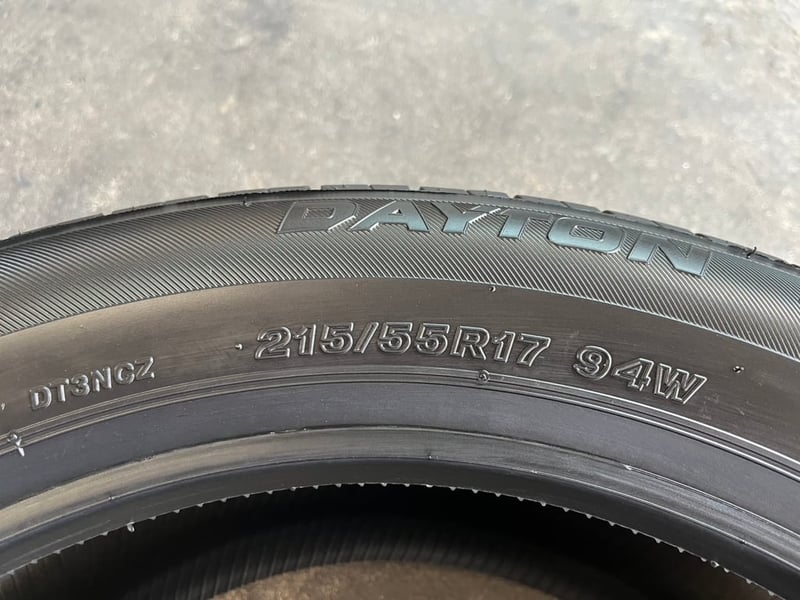 ยางใหม่ 215-55-17 DAYTON By Bridgestone ปี 26 ใหม่กริ๊บ