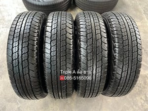ยางป้ายแดง 205R16 Dunlop ปี 25 เหมาะสำหรับ รถกระบะตัวเตี้ย ,รถกระบะสายบรรทุก