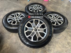 ล้อแม็กพร้อมยางใหม่ป้ายแดง Ford Everest รุ่นใหม่ล่าสุด ขอบ 18 ปี 24 ใหม่กริ๊บ
