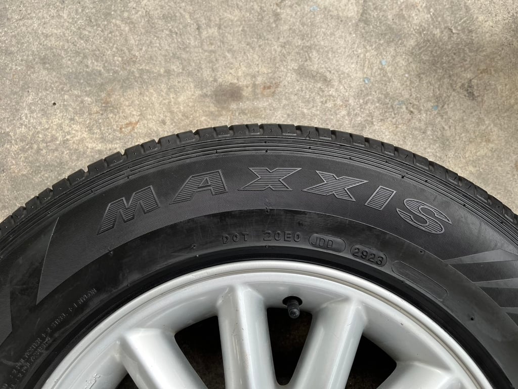 ล้อแม็ก ISUZU D-Max ขอบ 15 พร้อมยาง 215-70-15 Maxxis MA-579 สัปดาห์ที่ 29 ปี 23