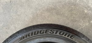 ยางใหม่ป้ายแดง 175-65-14 Bridgestone สวยกริ๊บ ถอดจากรถใหม่ป้ายแดง
