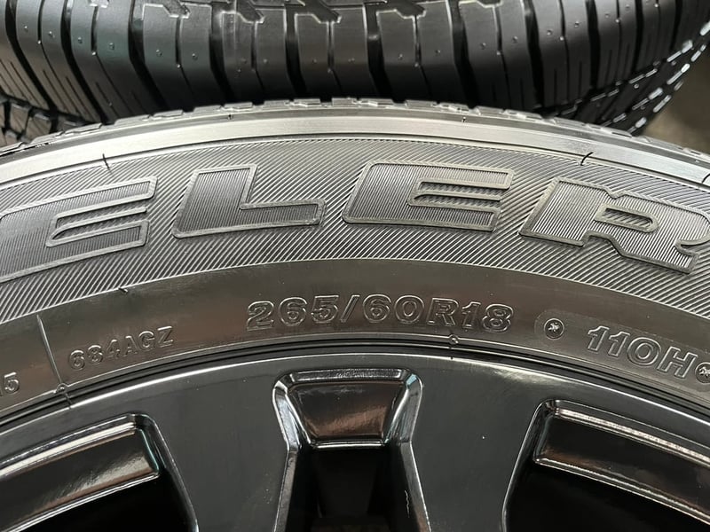 ล้อแม็กป้ายแดง Toyota Land Cruiser FJ รุ่นใหม่ล่าสุด ขอบ 18 พร้อมยางป้ายแดง 265-60-18 Bridgestone ปี 26 ล้อแม็กป้ายแดง Toyota Land Cruiser FJ รุ่นใหม่ล่าสุด ขอบ 18 พร้อมยางป้ายแดง 265-60-18 Bridgestone ปี 26