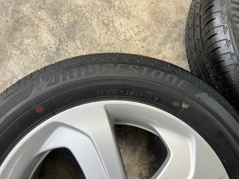 ล้อแม็ก Honda City ใบพัด ขอบ 15 แถมยาง 175-65-15 Bridgestone ปลายปี 20 ล้อแม็ก Honda City ใบพัด ขอบ 15 แถมยาง 175-65-15 Bridgestone ปลายปี 20