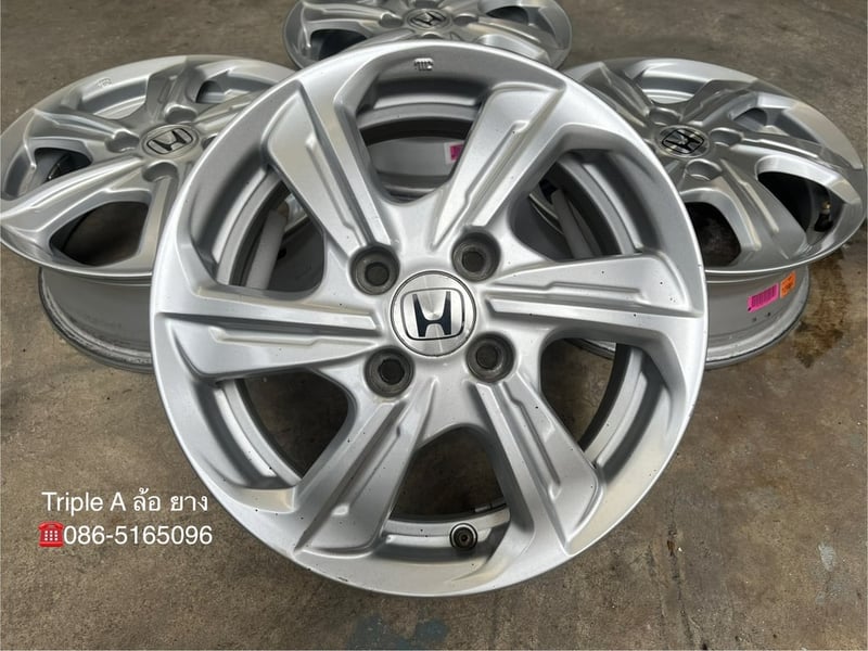 ล้อแม็ก 4รู100 Honda Brio ขอบ 14 สภาพดี