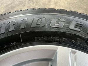 ล้อแม็ก 5รู114 Mitsu Triton ขอบ 16 แถมยาง 205R16 Bridgestone ปี 19 ล้อแม็ก 5รู114 Mitsu Triton ขอบ 16 แถมยาง 205R16 Bridgestone ปี 19