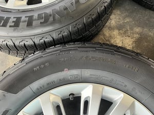 ล้อแม็กพร้อมยางใหม่ป้ายแดง ISUZU D-Max ขอบ 18 ใหม่กริ๊บ