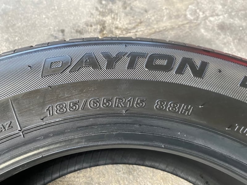 ยางใหม่ 185-65-15 DAYTON By Bridgestone ปี 26 ใหม่กริ๊บ