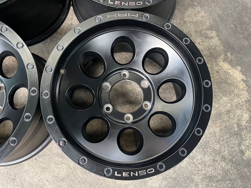 ล้อแม็ก 6รู139 LENSO MAX-1 หยดน้ำ ขอบ 16