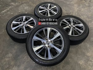 ล้อแม็ก Toyota Yaris Ative ขอบ 15 เทาหน้าเงา พร้อมยาง 185-60-15 Michelin ปี 25 ล้อแม็ก Toyota Yaris Ative ขอบ 15 เทาหน้าเงา พร้อมยาง 185-60-15 Michelin ปี 25