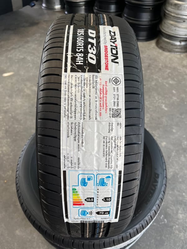 ยางใหม่ 185-60-15 DAYTON By Bridgestone ปี 26 ใหม่กริ๊บ