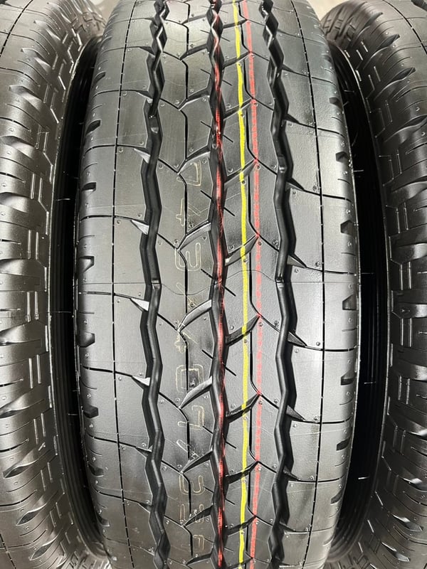 ยางใหม่ป้ายแดง 195R14 Bridgestone ปลายปี 25 เหมาะสำหรับ รถกระบะบรรทุกตัวเตี้ย ยางใหม่ป้ายแดง 195R14 Bridgestone ปลายปี 25 เหมาะสำหรับ รถกระบะบรรทุกตัวเตี้ย
